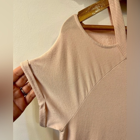 Athleta Shala Light Pink Cold Shoulder Dress - Picture 5 of 10